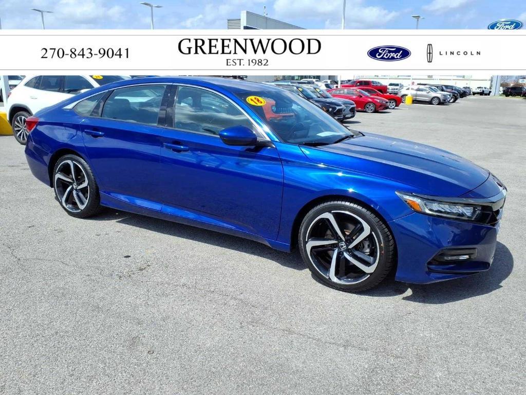 used 2018 Honda Accord car, priced at $24,774