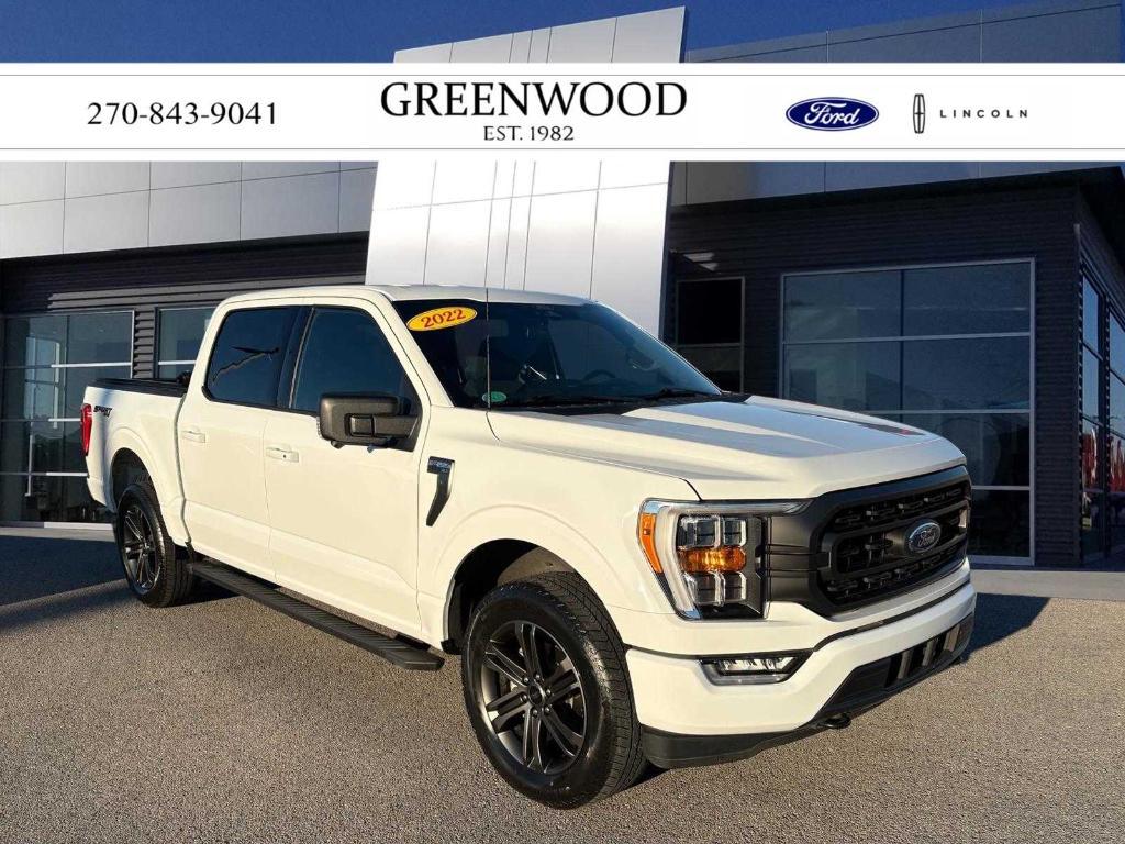 used 2022 Ford F-150 car, priced at $46,886