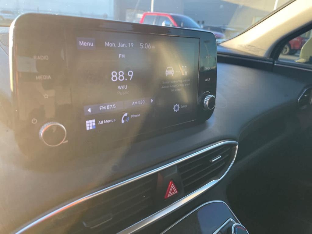 used 2021 Hyundai Santa Fe car, priced at $19,963