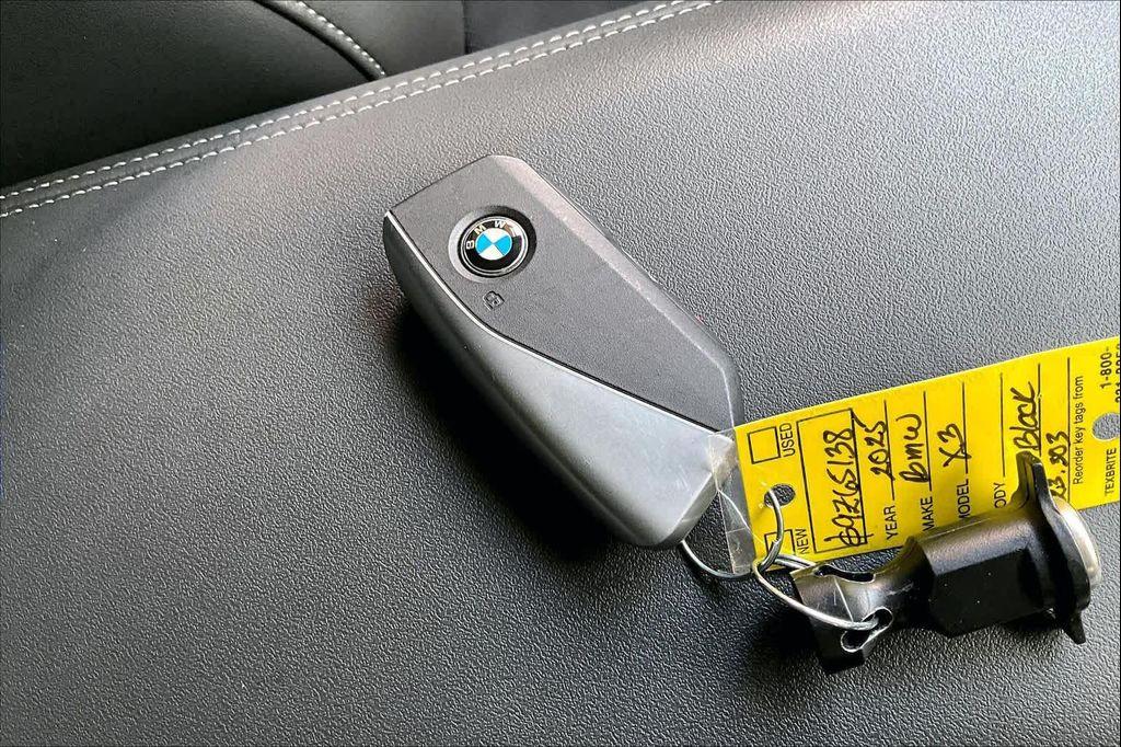 used 2025 BMW X3 car, priced at $44,500