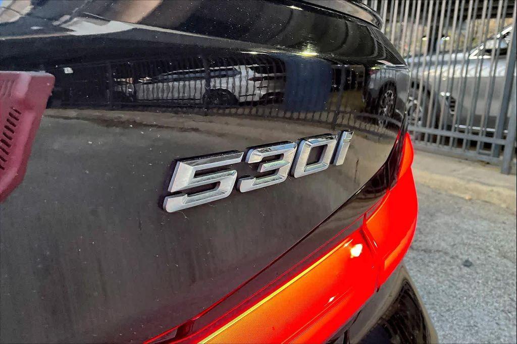 used 2023 BMW 530 car, priced at $37,500