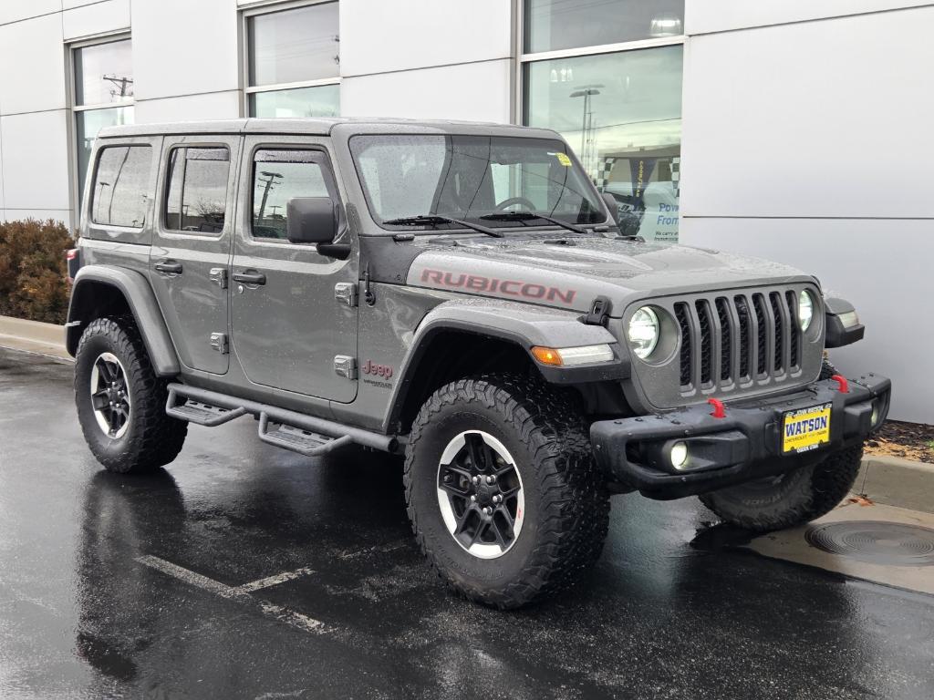 used 2021 Jeep Wrangler Unlimited car, priced at $32,991