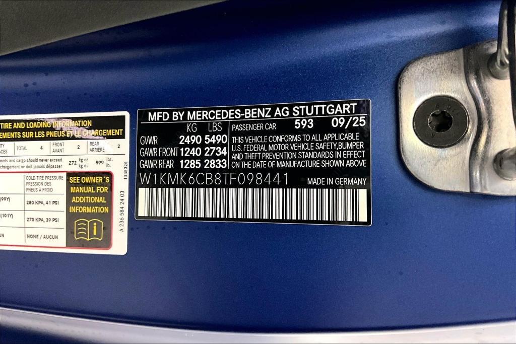 new 2026 Mercedes-Benz AMG CLE 53 car, priced at $110,300