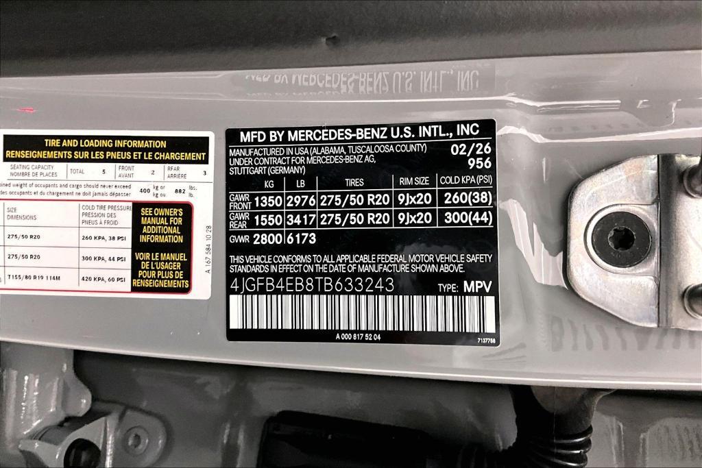 new 2026 Mercedes-Benz GLE 350 car, priced at $70,930