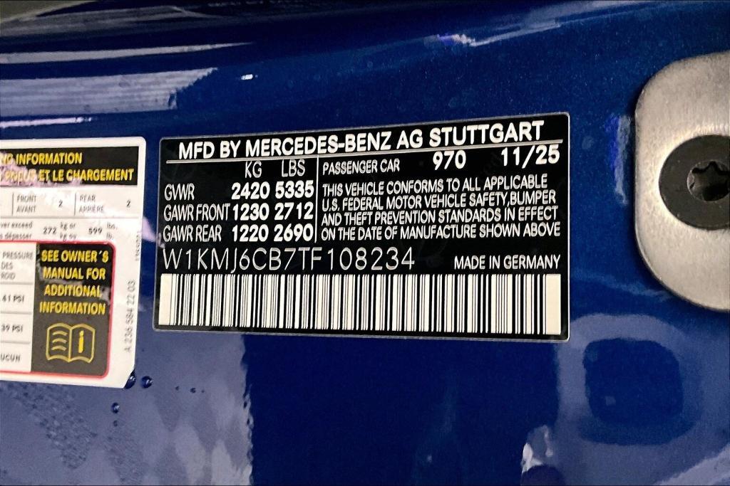 new 2026 Mercedes-Benz AMG CLE 53 car, priced at $84,440