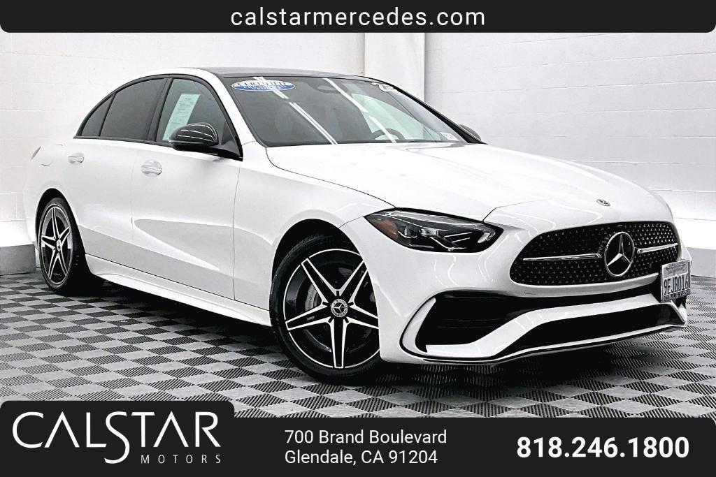 used 2023 Mercedes-Benz C-Class car, priced at $37,981