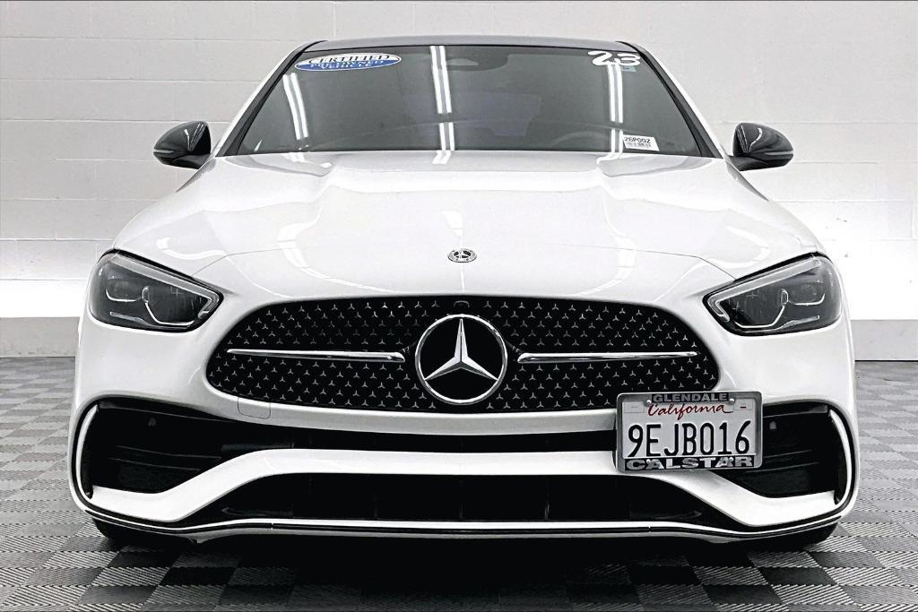 used 2023 Mercedes-Benz C-Class car, priced at $37,981
