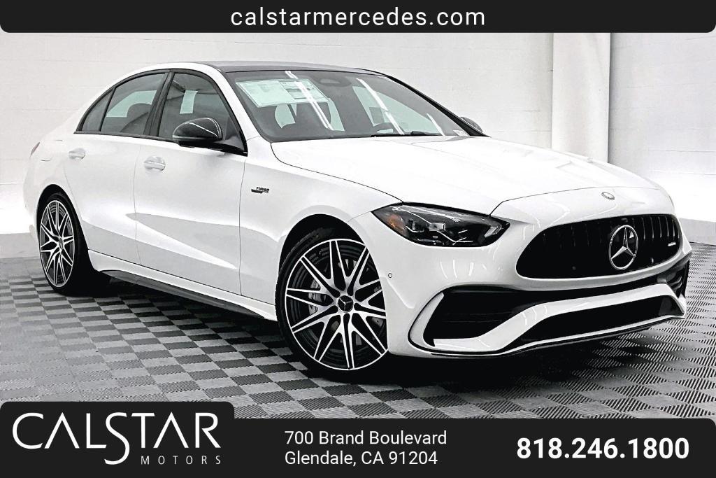 new 2026 Mercedes-Benz AMG C 43 car, priced at $72,640