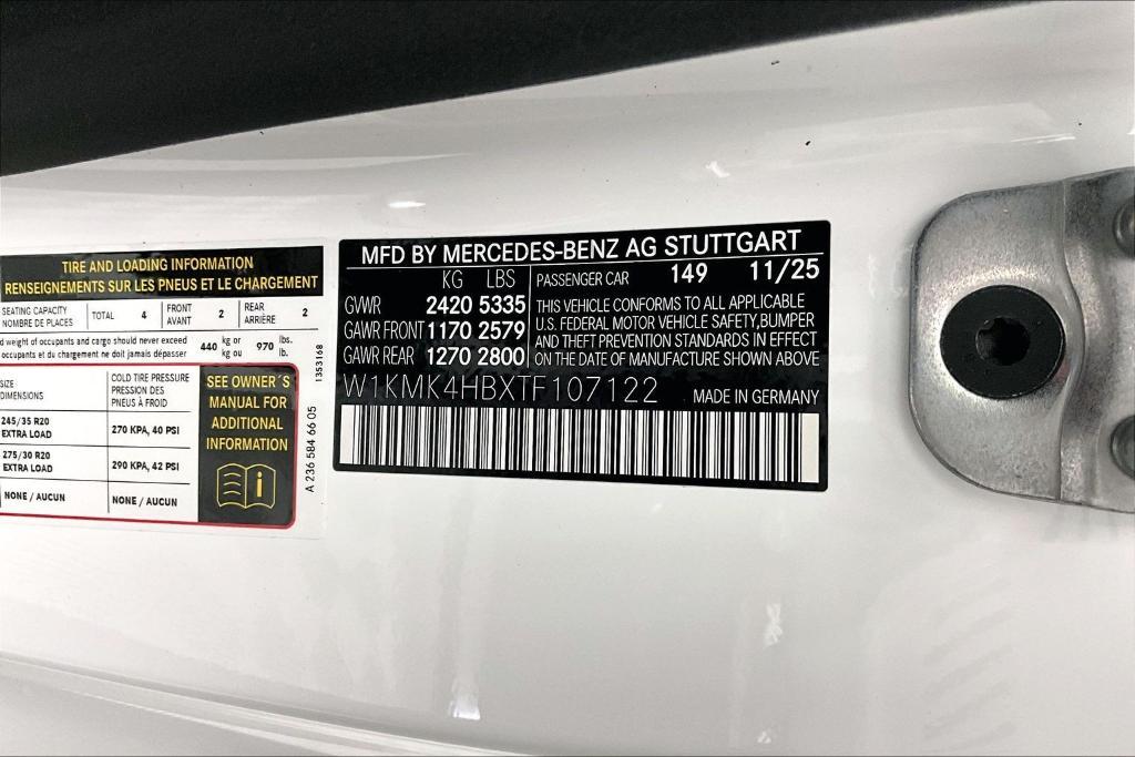 new 2026 Mercedes-Benz CLE 300 car, priced at $75,925