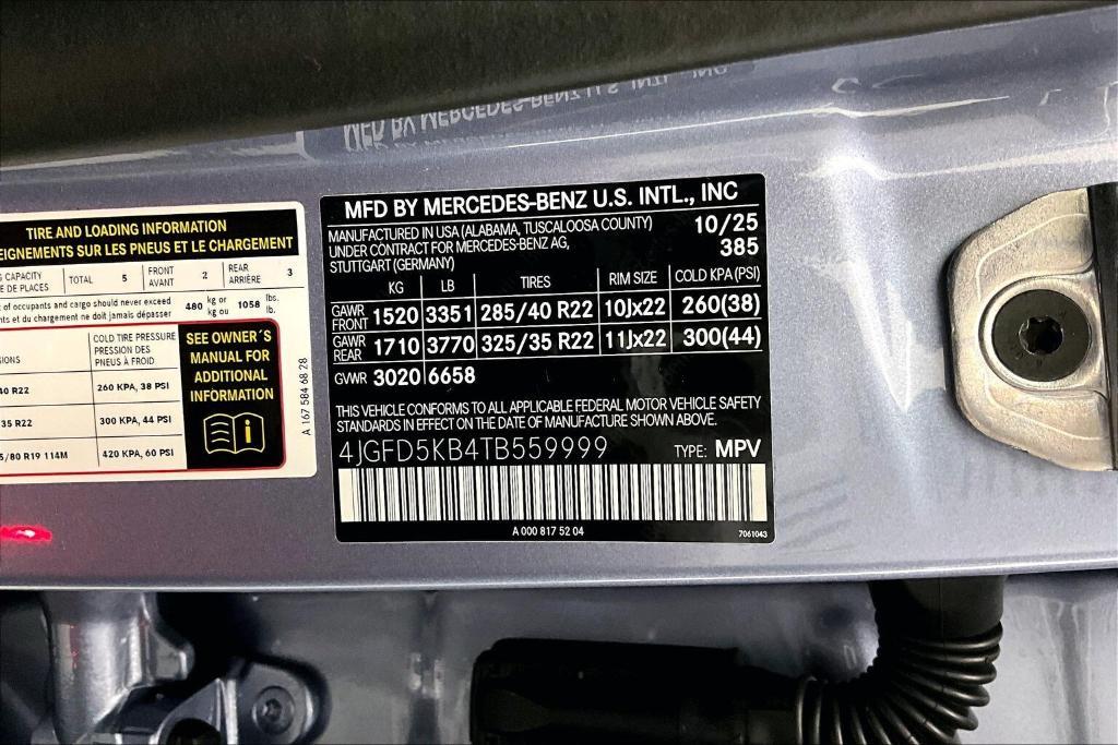 new 2026 Mercedes-Benz GLE 450 car, priced at $91,855