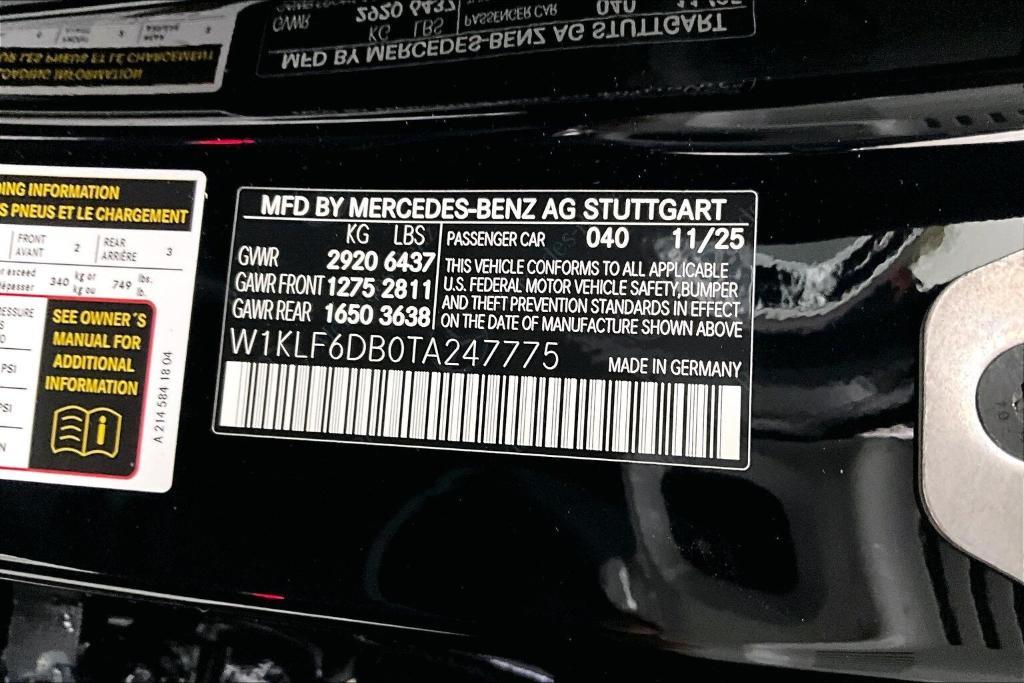 new 2026 Mercedes-Benz AMG E 53 car, priced at $93,665