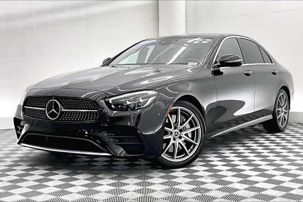 used 2022 Mercedes-Benz E-Class car, priced at $34,885