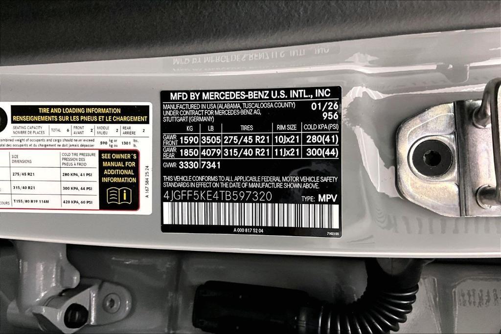 new 2026 Mercedes-Benz GLS 450 car, priced at $94,930