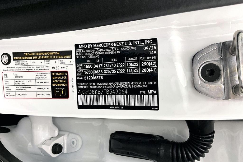 new 2026 Mercedes-Benz AMG GLE 63 car, priced at $140,885