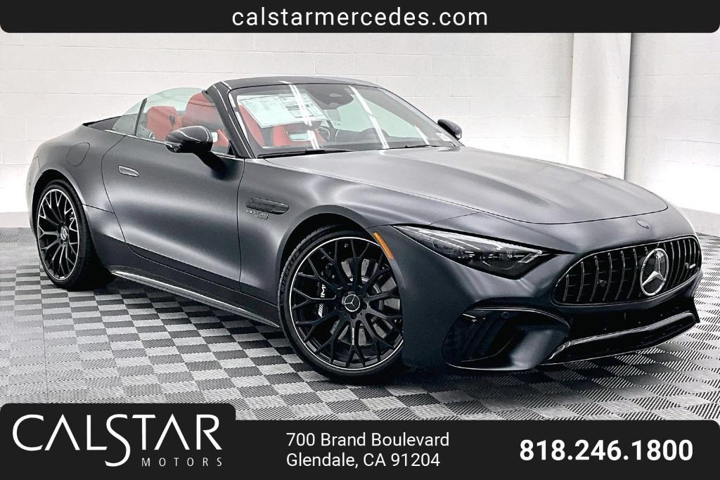 new 2026 Mercedes-Benz AMG SL 55 car, priced at $160,115