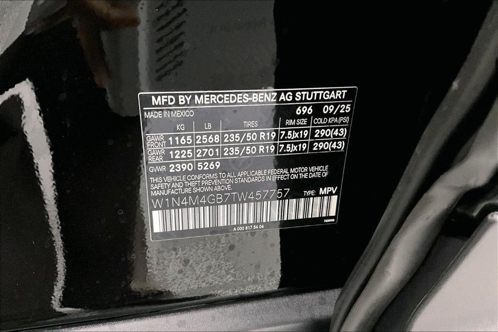 new 2026 Mercedes-Benz GLB 250 car, priced at $46,635