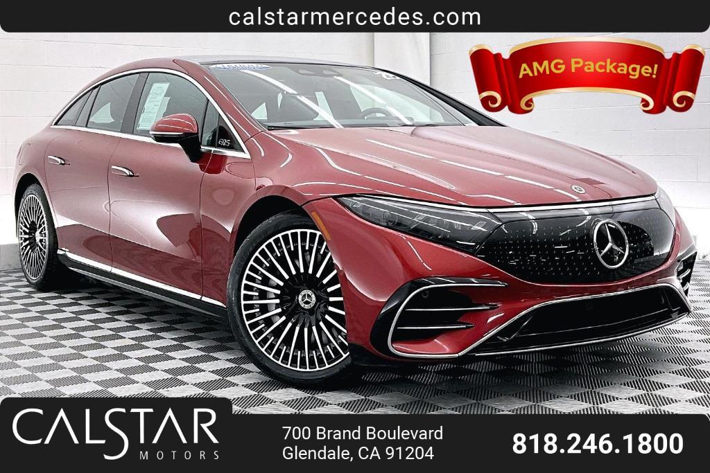 used 2023 Mercedes-Benz EQS 450+ car, priced at $42,981