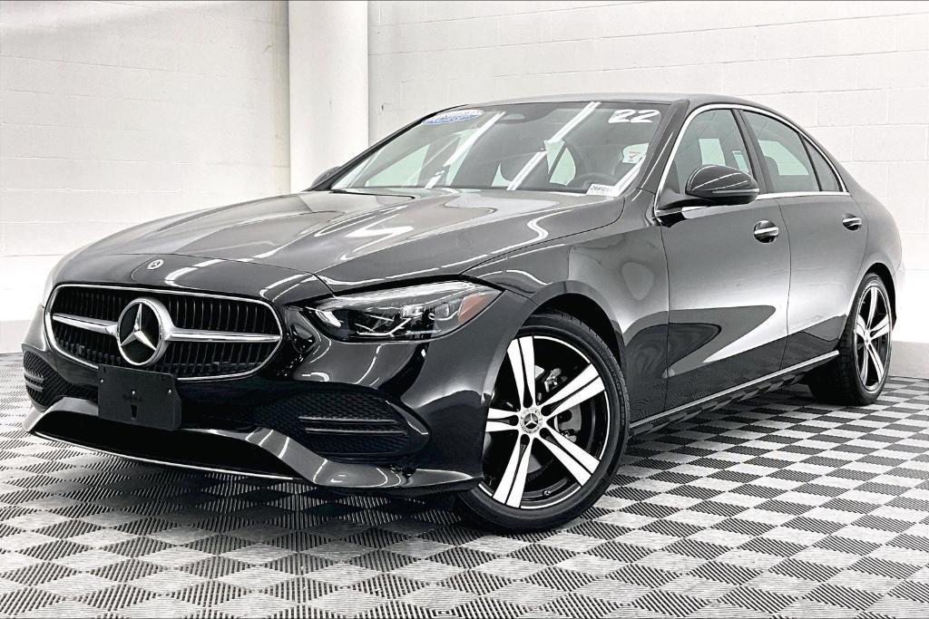used 2022 Mercedes-Benz C-Class car, priced at $28,981