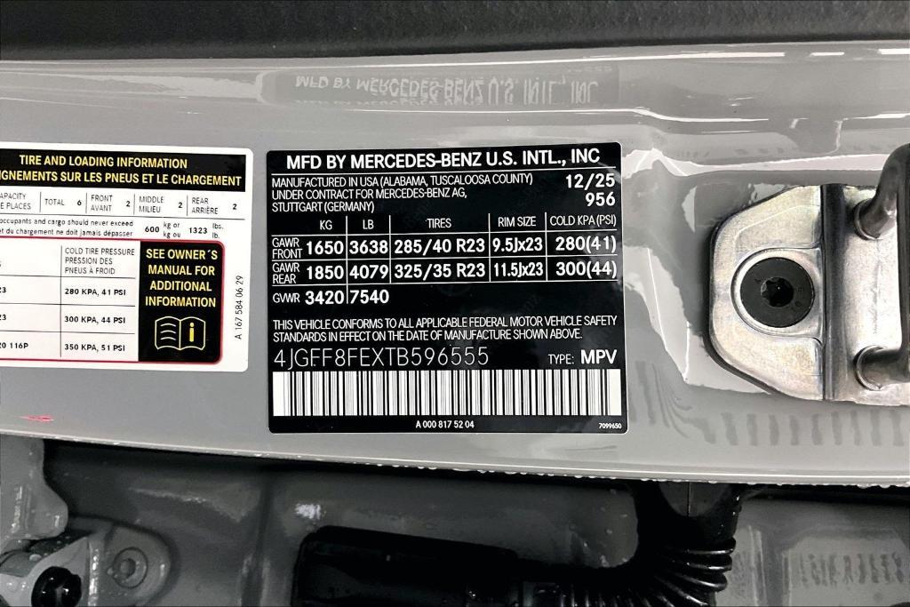 new 2026 Mercedes-Benz GLS 580 car, priced at $124,330