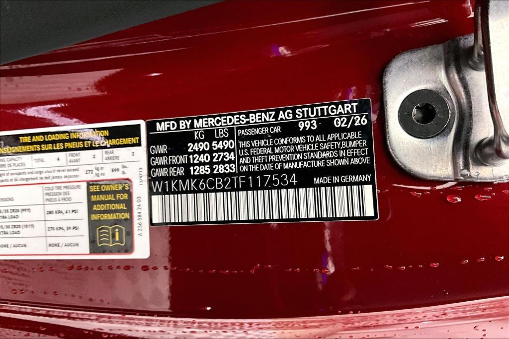 new 2026 Mercedes-Benz AMG CLE 53 car, priced at $93,035