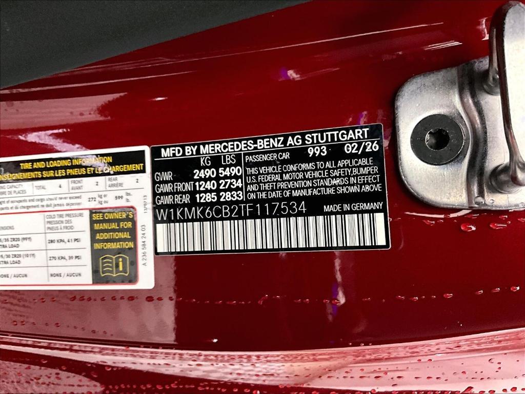 new 2026 Mercedes-Benz AMG CLE 53 car, priced at $93,035