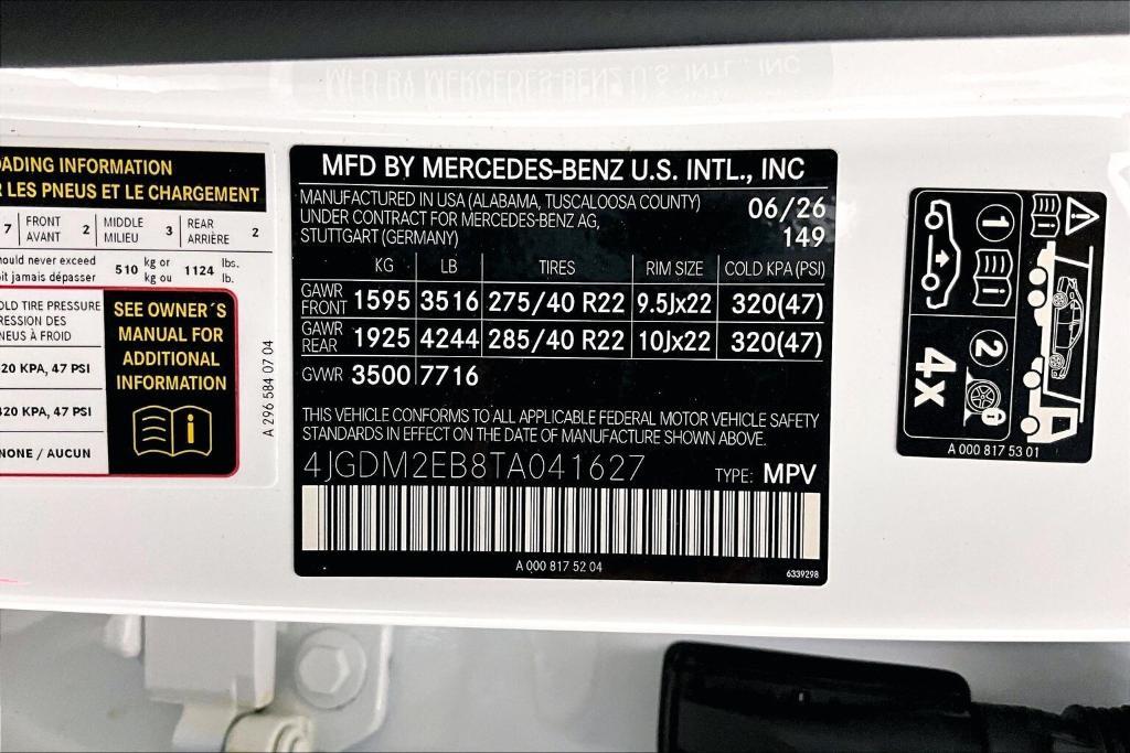 new 2026 Mercedes-Benz EQS 400 car, priced at $99,235