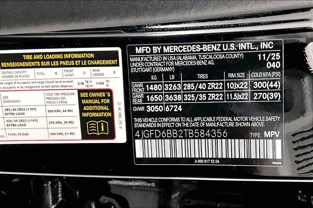 new 2026 Mercedes-Benz AMG GLE 53 car, priced at $99,805