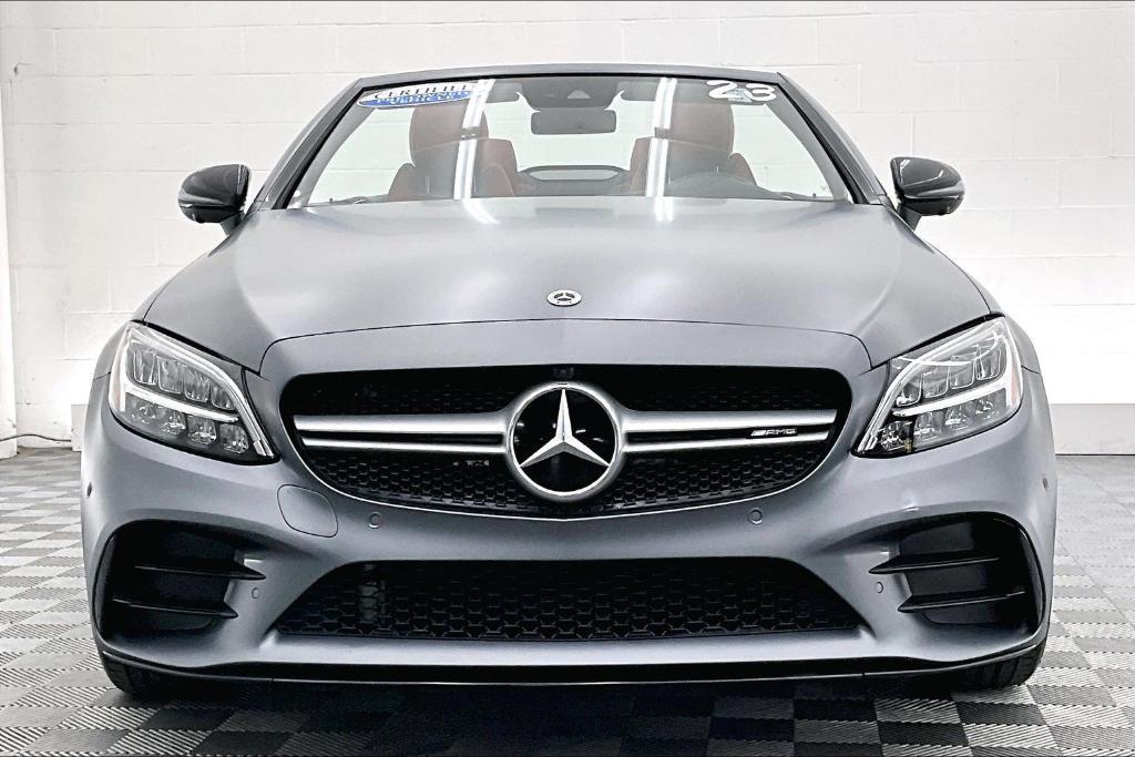 used 2023 Mercedes-Benz AMG C 43 car, priced at $48,981