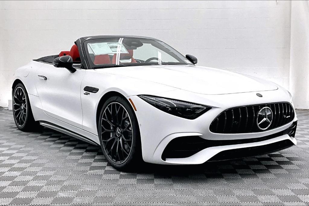 new 2026 Mercedes-Benz AMG SL 43 car, priced at $129,215