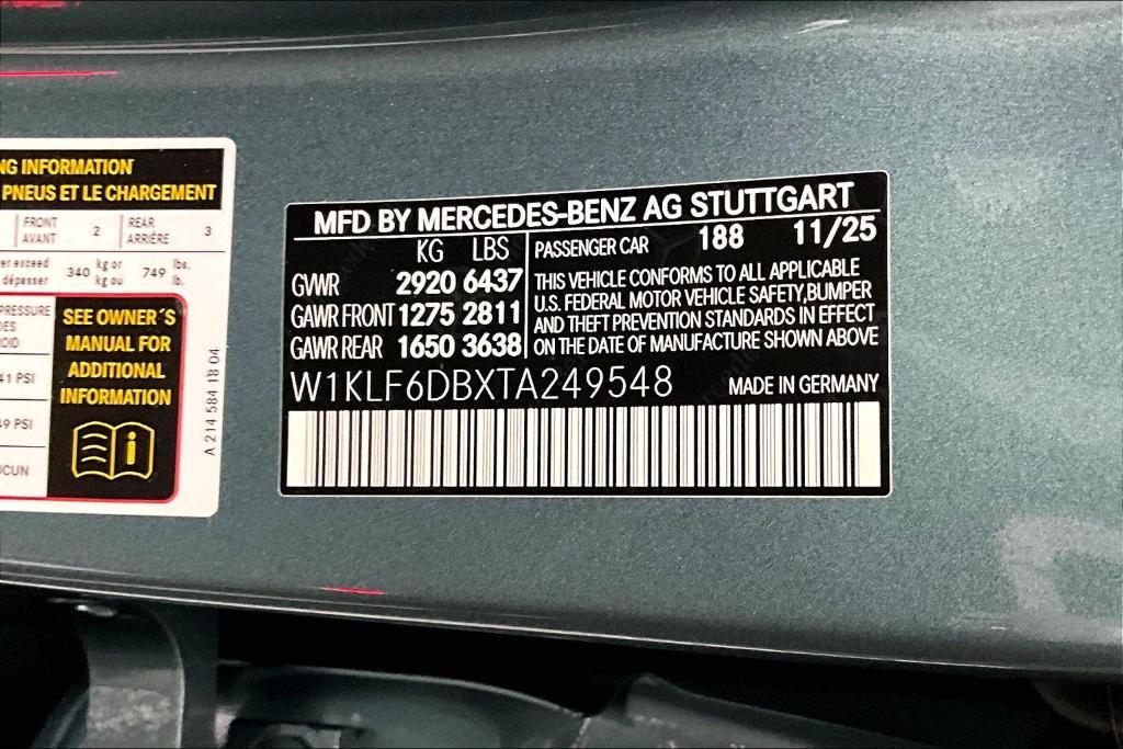 new 2026 Mercedes-Benz AMG E 53 car, priced at $102,185