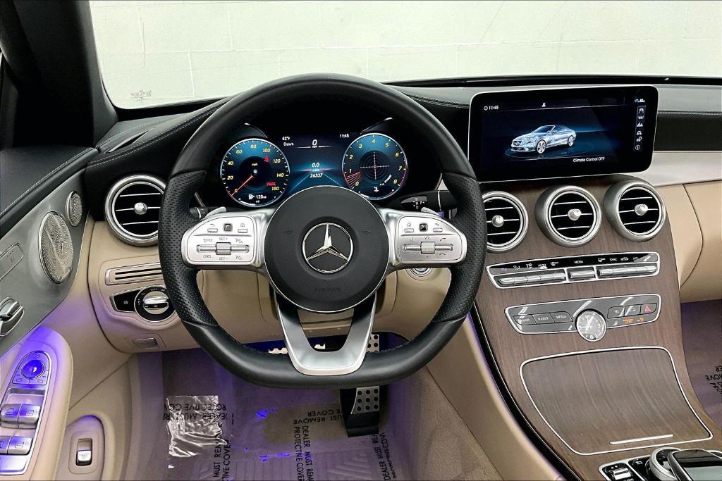 used 2023 Mercedes-Benz C-Class car, priced at $44,981