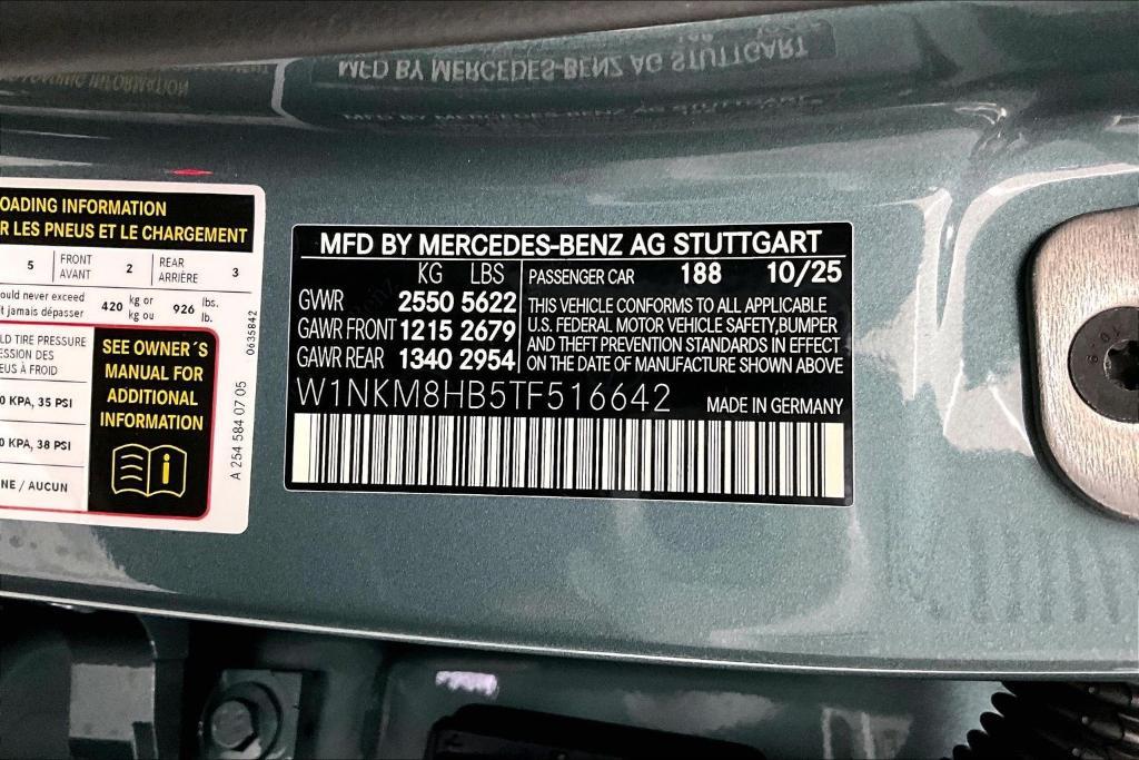 new 2026 Mercedes-Benz AMG GLC 43 car, priced at $72,015