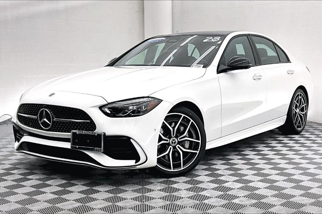used 2023 Mercedes-Benz C-Class car, priced at $36,981