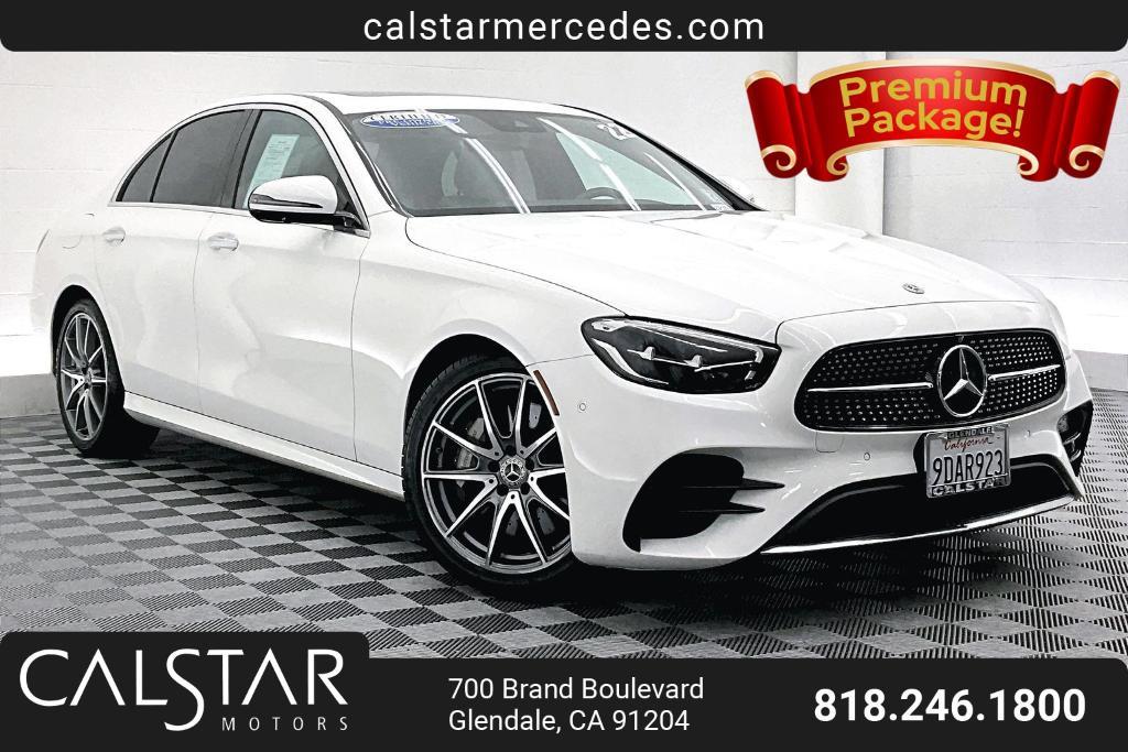 used 2022 Mercedes-Benz E-Class car, priced at $38,888
