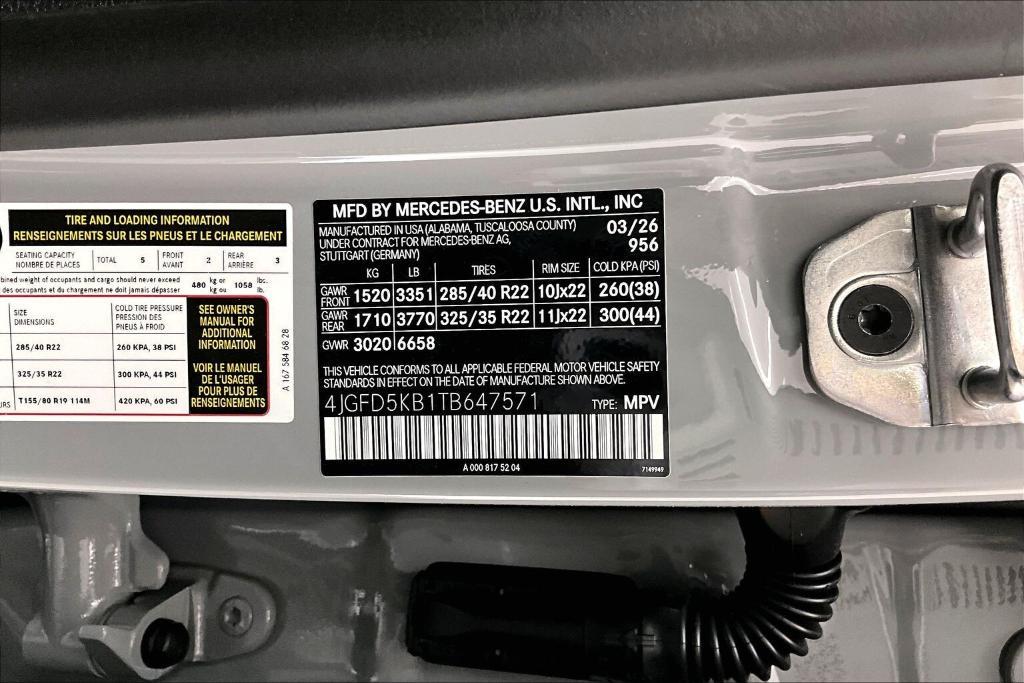 new 2026 Mercedes-Benz GLE 450 car, priced at $86,855