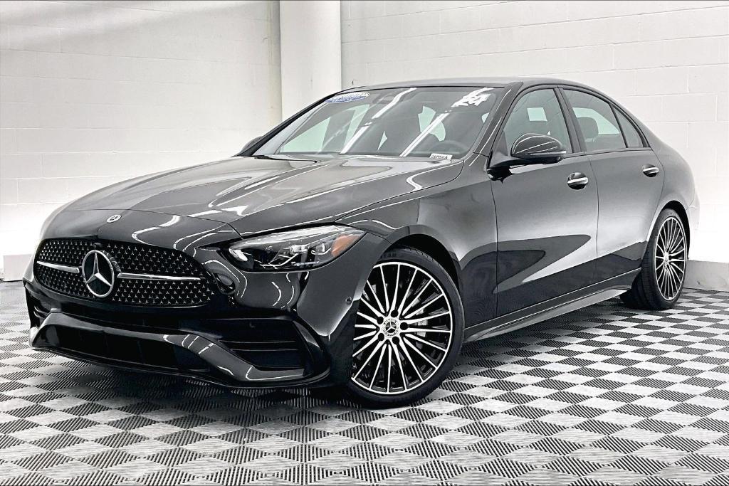 used 2024 Mercedes-Benz C-Class car, priced at $41,888