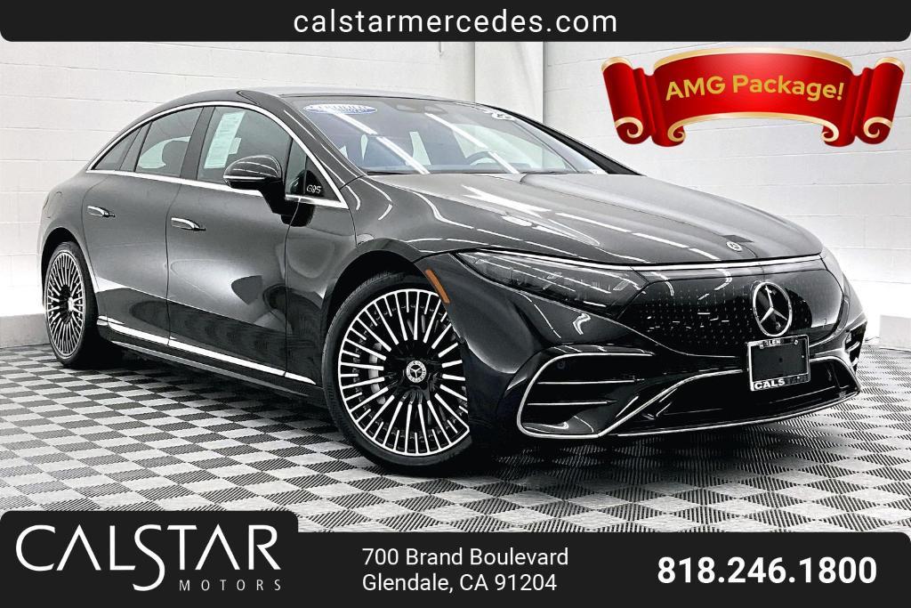 used 2023 Mercedes-Benz EQS 450 car, priced at $44,981