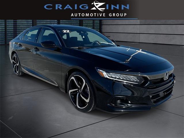 used 2022 Honda Accord car, priced at $23,588