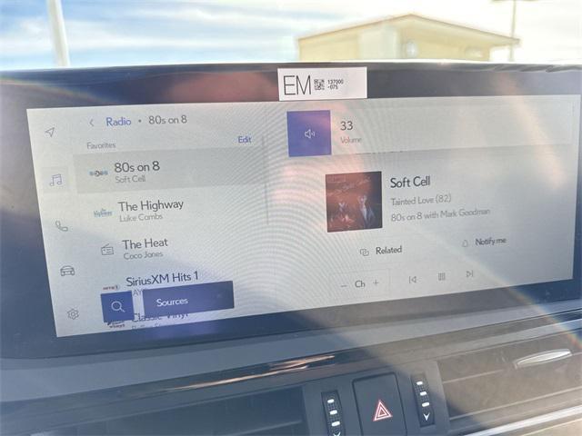 new 2025 Lexus ES 350 car, priced at $49,694