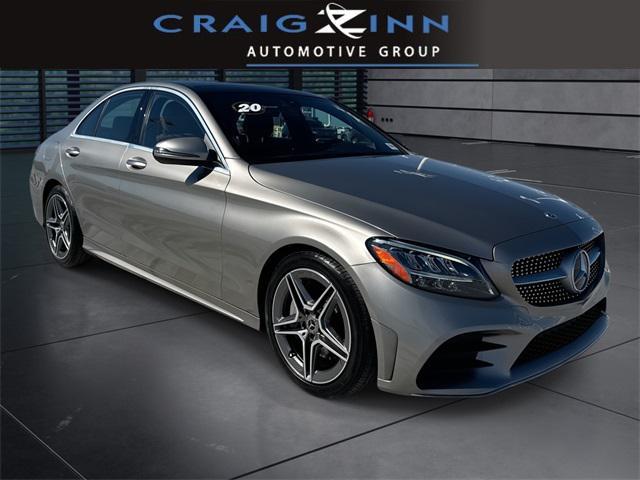 used 2020 Mercedes-Benz C-Class car, priced at $24,588