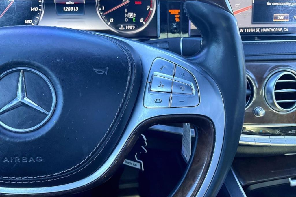 used 2015 Mercedes-Benz S-Class car, priced at $12,825