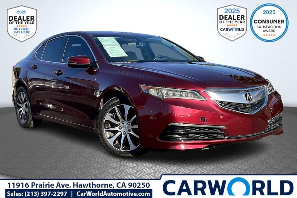 used 2015 Acura TLX car, priced at $14,475