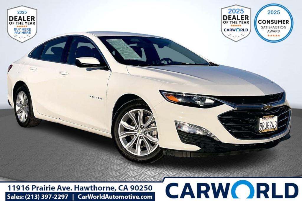 used 2022 Chevrolet Malibu car, priced at $13,515