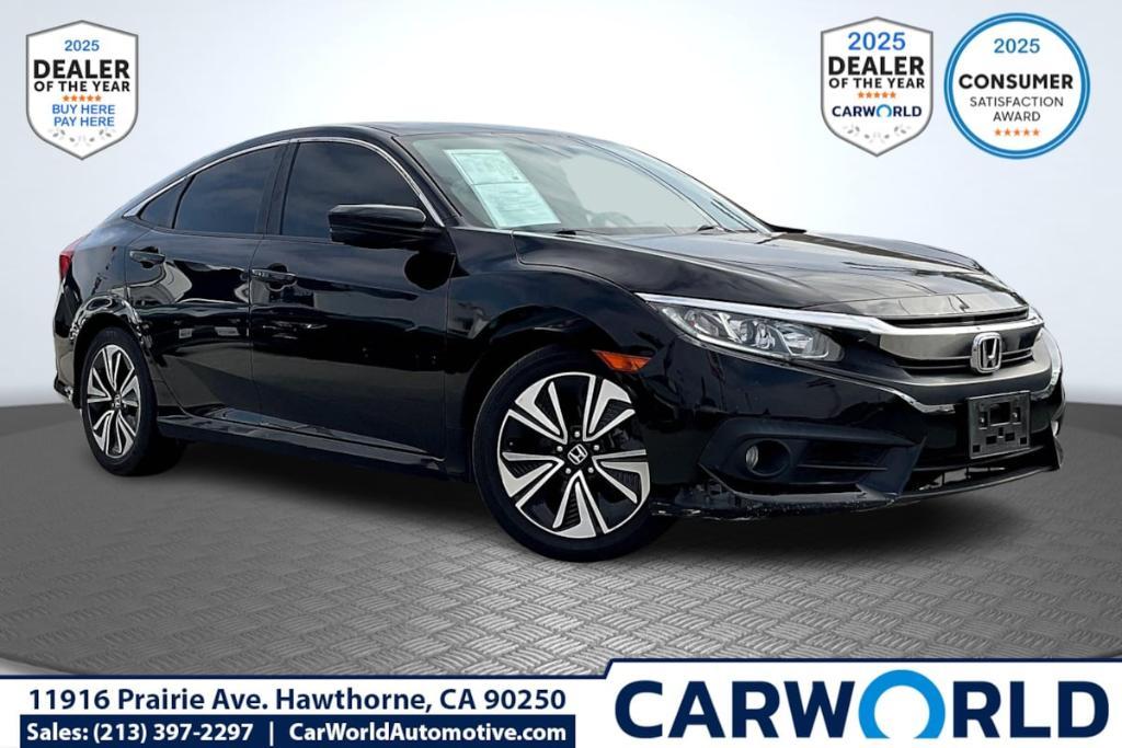 used 2018 Honda Civic car, priced at $13,315