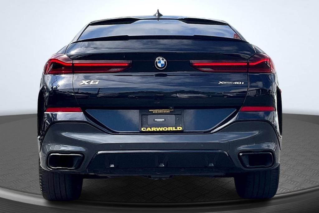 used 2022 BMW X6 car, priced at $53,455