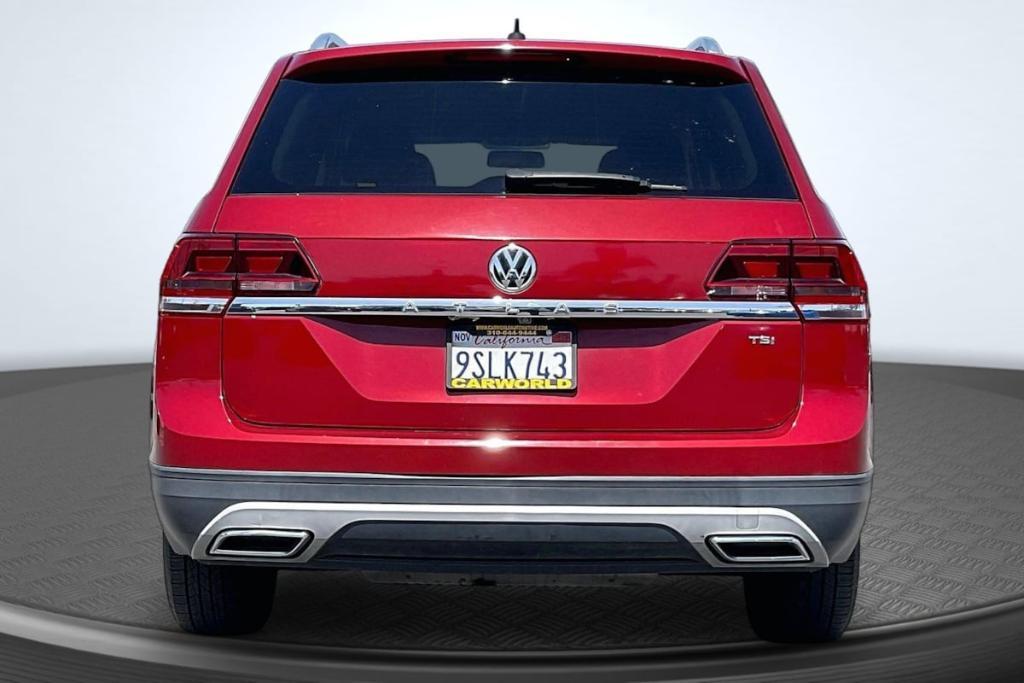 used 2018 Volkswagen Atlas car, priced at $10,485