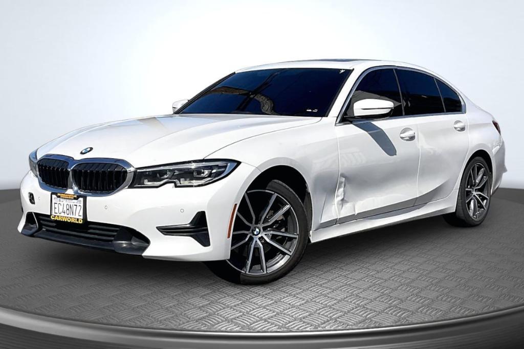 used 2019 BMW 330 car, priced at $19,425