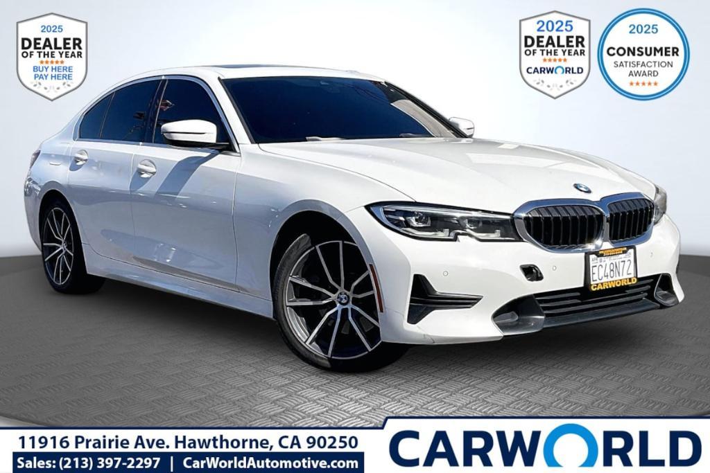 used 2019 BMW 330 car, priced at $19,425