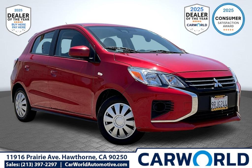 used 2021 Mitsubishi Mirage car, priced at $10,595