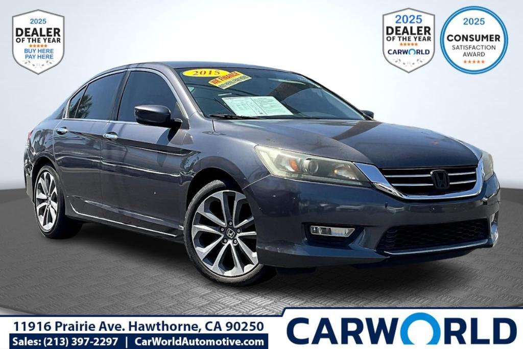 used 2015 Honda Accord car, priced at $12,765